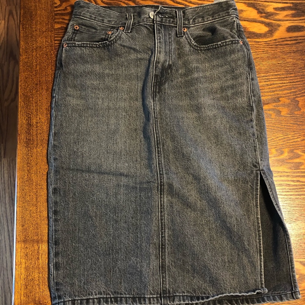 Long Denim Skirt! 🦋